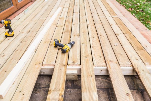 Damaged Deck Boards Repair in Sandpoint