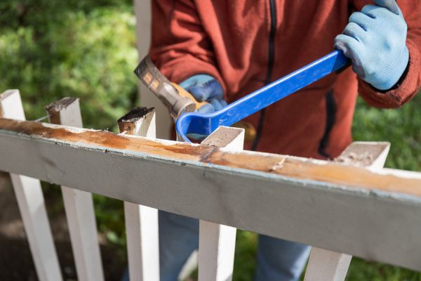 Deck Railing Replacement in Sandpoint