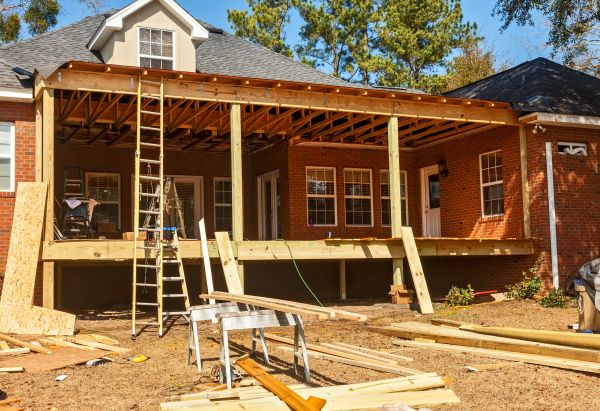 Sagging Deck Repair in Sandpoint