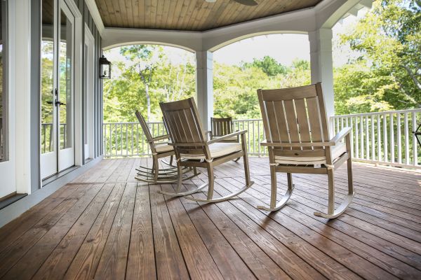Porch Renovation in Sandpoint