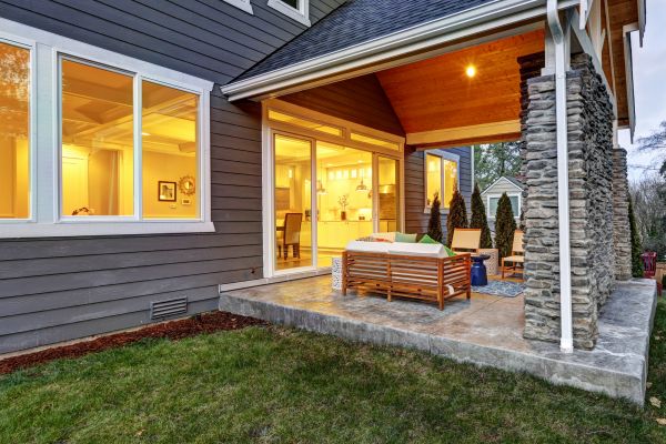 Back Porch Construction in Sandpoint