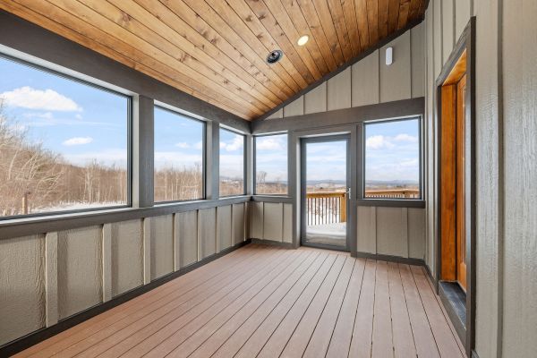 Porch Ceiling Installation in Sandpoint