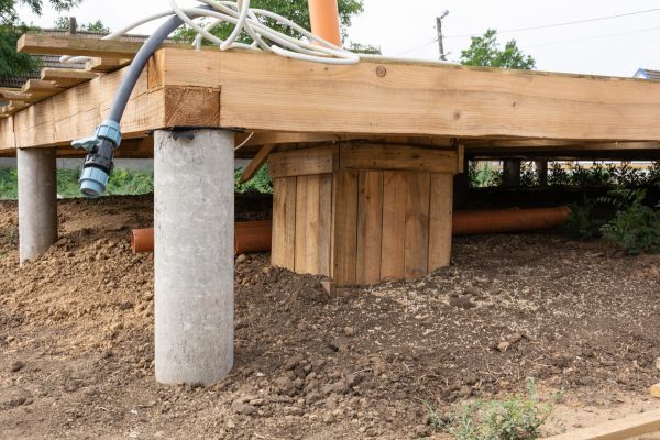 Deck Foundation Repair in Sandpoint
